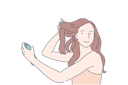 پیش‌نمایش فایل woman-is-doing-hair-spray-10976830 از پک اسپا