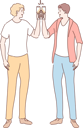 پیش‌نمایش فایل boys-are-enjoying-their-drink-10976590 از پک عشق و رابطه