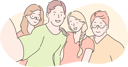 پیش‌نمایش فایل friends-are-clicking-selfies-10976605 از پک عشق و رابطه
