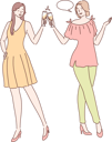 پیش‌نمایش فایل girls-are-enjoying-their-champagne-10976589 از پک عشق و رابطه