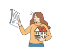 پیش‌نمایش فایل young-girl-holding-property-paper-11034092 از پک فعالیت افراد