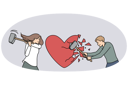 پیش‌نمایش فایل angry-man-and-woman-break-huge-heart-with-hammers-suffer-from-breakup-11033697 از پک فعالیت افراد