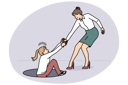 پیش‌نمایش فایل businesswoman-give-hand-to-colleague-in-need-rescue-female-employee-from-hatch-11033681 از پک فعالیت افراد