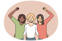 پیش‌نمایش فایل smiling-diverse-interracial-girls-embrace-feel-united-and-optimistic-together-11033702 از پک فعالیت افراد