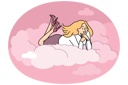 پیش‌نمایش فایل smiling-young-woman-lying-on-cloud-dreaming-11033699 از پک فعالیت افراد