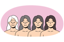 پیش‌نمایش فایل set-of-woman-aging-from-girl-to-grandmother-11033624 از پک فعالیت افراد