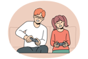 پیش‌نمایش فایل young-father-and-daughter-have-fun-playing-video-games-together-at-home-11033644 از پک فعالیت افراد