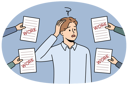 پیش‌نمایش فایل confused-male-employee-overwhelmed-with-work-letters-11033848 از پک فعالیت افراد