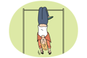 پیش‌نمایش فایل overjoyed-woman-hanging-upside-down-on-bar-11033844 از پک فعالیت افراد