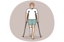 پیش‌نمایش فایل young-man-with-leg-injury-walk-on-crutches-11033866 از پک فعالیت افراد