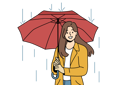پیش‌نمایش فایل girl-is-standing-under-umbrella-in-rainy-season-11034608 از پک فعالیت افراد