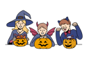 پیش‌نمایش فایل kids-are-preparing-for-halloween-party-11034606 از پک فعالیت افراد