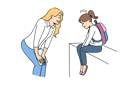 پیش‌نمایش فایل mother-is-cheering-up-her-daughter-11034598 از پک فعالیت افراد