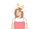 پیش‌نمایش فایل girl-is-daydreaming-11034177 از پک فعالیت افراد