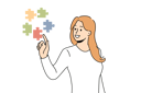 پیش‌نمایش فایل employee-is-solving-business-puzzle-11034110 از پک فعالیت افراد