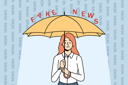 پیش‌نمایش فایل girl-protects-herself-from-fake-news-11034115 از پک فعالیت افراد
