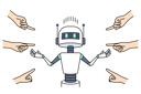 پیش‌نمایش فایل team-needs-help-from-robot-for-creative-idea-11034114 از پک فعالیت افراد
