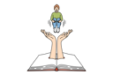 پیش‌نمایش فایل boy-gets-creative-idea-from-books-11034020 از پک فعالیت افراد