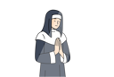 پیش‌نمایش فایل catholic-nun-is-praying-to-jesus-11034034 از پک فعالیت افراد