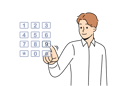 پیش‌نمایش فایل man-is-dialing-number-from-keypad-11034029 از پک فعالیت افراد