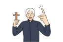 پیش‌نمایش فایل priest-gives-catholic-advice-to-christians-11034037 از پک فعالیت افراد