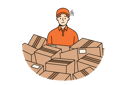 پیش‌نمایش فایل delivery-man-have-many-pending-deliveries-11033961 از پک فعالیت افراد