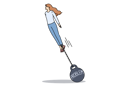 پیش‌نمایش فایل burden-problems-attached-to-woman-who-wants-to-succeed-and-takes-off-demonstrating-ambition-11506923 از پک فعالیت افراد