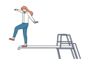 پیش‌نمایش فایل businesswoman-takes-risky-action-and-goes-on-venture-to-achieve-goal-and-standing-on-springboard-11506904 از پک فعالیت افراد