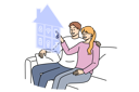 پیش‌نمایش فایل smart-home-technology-helps-men-and-women-control-iot-equipment-without-leaving-couch-11506918 از پک فعالیت افراد