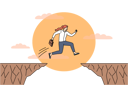 پیش‌نمایش فایل business-woman-boldly-performs-challenge-of-jumping-over-abyss-to-achieve-professional-goal-11506876 از پک فعالیت افراد