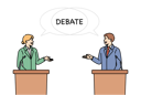 پیش‌نمایش فایل debate-between-two-politicians-standing-behind-podium-and-arguing-about-way-to-solve-state-problems-11506861 از پک فعالیت افراد