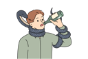 پیش‌نمایش فایل man-drinks-beer-standing-with-snake-around-nec-11506865 از پک فعالیت افراد