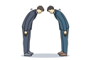 پیش‌نمایش فایل two-asian-business-men-bow-in-greeting-and-say-conishua-during-tailoring-meeting-to-sign-contract-11506854 از پک فعالیت افراد