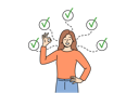 پیش‌نمایش فایل woman-shows-ok-gesture-and-reporting-achievement-of-all-assigned-tasks-11506842 از پک فعالیت افراد