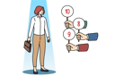 پیش‌نمایش فایل woman-undergoes-business-interview-receiving-marks-from-recruiters-for-excellent-professional-skills-11506829 از پک فعالیت افراد