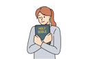پیش‌نمایش فایل believing-woman-embraces-bible-and-feels-enlightened-after-reading-religious-christian-book-11506934 از پک فعالیت افراد