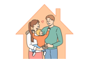 پیش‌نمایش فایل family-with-baby-standing-inside-house-after-purchasing-own-home-with-mortgage-11506966 از پک فعالیت افراد