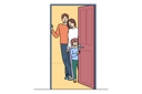 پیش‌نمایش فایل happy-family-invites-guests-to-housewarming-party-after-buying-apartment-and-standing-near-open-door-11506964 از پک فعالیت افراد