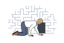 پیش‌نمایش فایل man-searching-exit-from-labyrinth-and-crawling-near-miniature-door-as-metaphor-for-difficult-situation-11506958 از پک فعالیت افراد