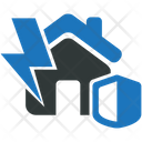 پیش‌نمایش فایل house-with-lightning-and-shield-2968994 از پک ریسک و بیمه