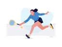 پیش‌نمایش فایل girl-playing-tennis-8953494 از پک تصویرسازی ورزش - بخش 1