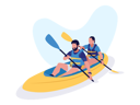 پیش‌نمایش فایل couple-kayaking-10475698 از پک ورزش