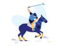 پیش‌نمایش فایل man-playing-polo-10475776 از پک ورزش