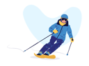 پیش‌نمایش فایل skiing-10475779 از پک ورزش