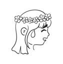 پیش‌نمایش فایل sad-girl-10795834 از پک افراد با برخی حالات - هنر خطی دودل