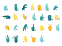 پیش‌نمایش فایل american-sign-language-silhouette-11809737 از پک دسترسی پذیری