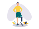 پیش‌نمایش فایل boy-with-prosthetic-leg-11379789 از پک دسترسی پذیری