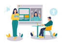 پیش‌نمایش فایل deaf-people-use-assistive-technology-11804668 از پک دسترسی پذیری