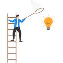 پیش‌نمایش فایل businessman-catching-business-idea-8729909 از پک مفهوم کسب و کار