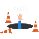 پیش‌نمایش فایل businessman-fallen-in-a-hole-8729919 از پک مفهوم کسب و کار